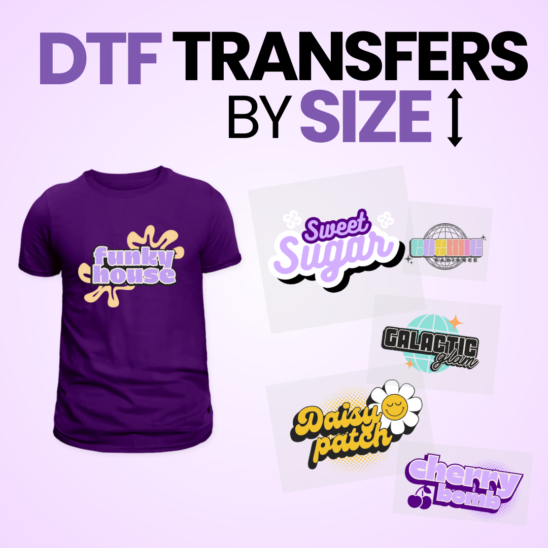 DTF Prints By Size