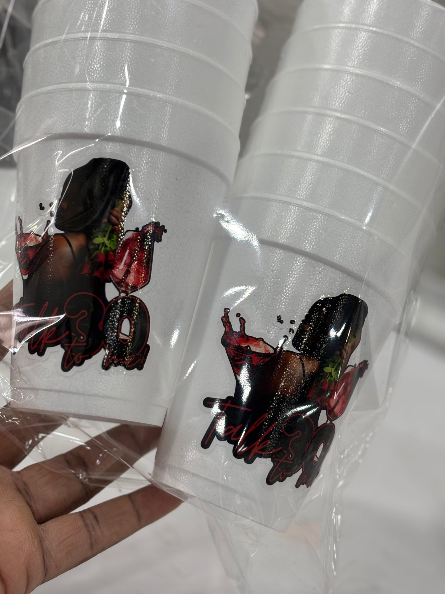Custom Party Cups (1 Dozen Count)
