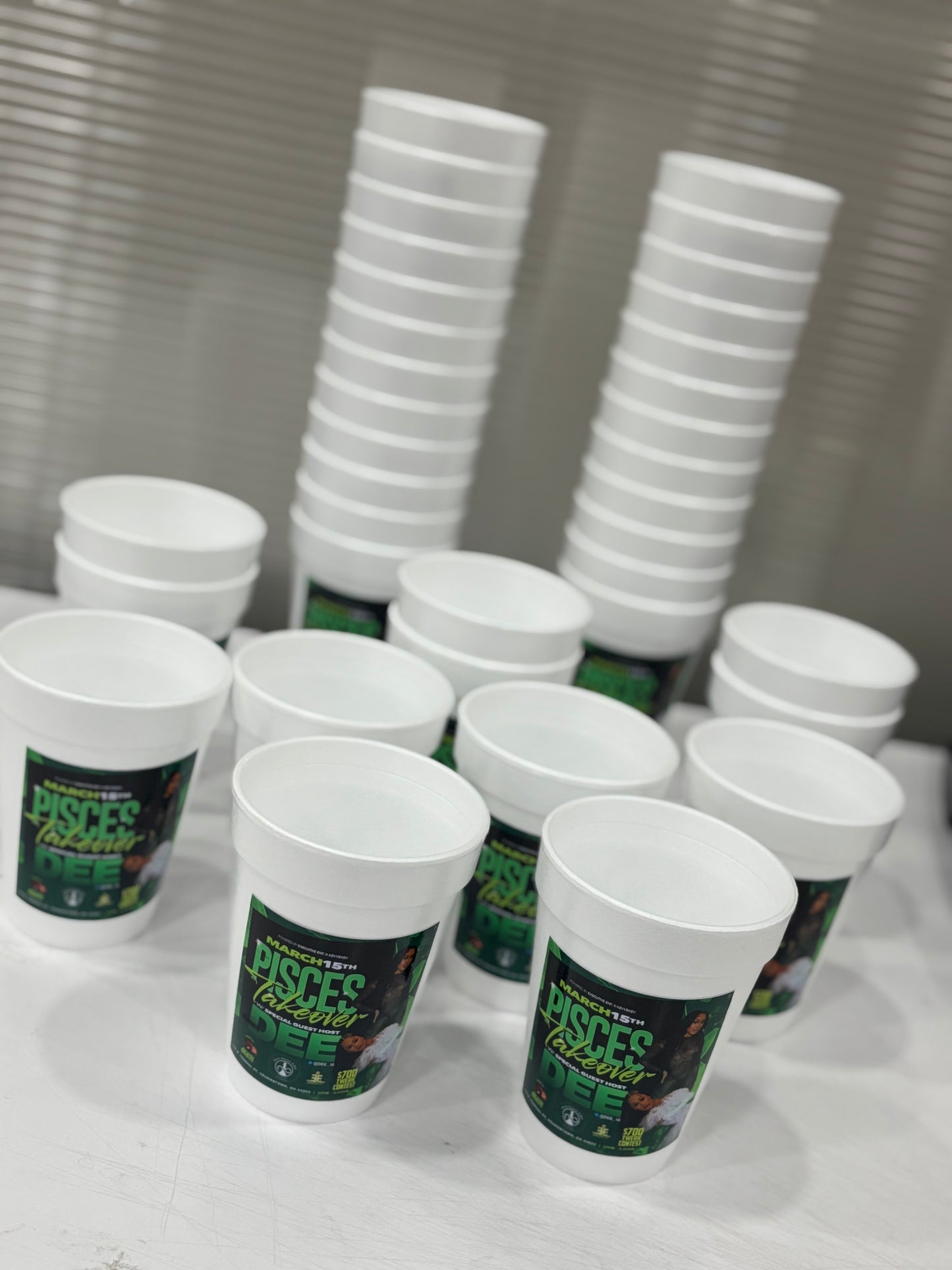 Custom Party Cups (1 Dozen Count)