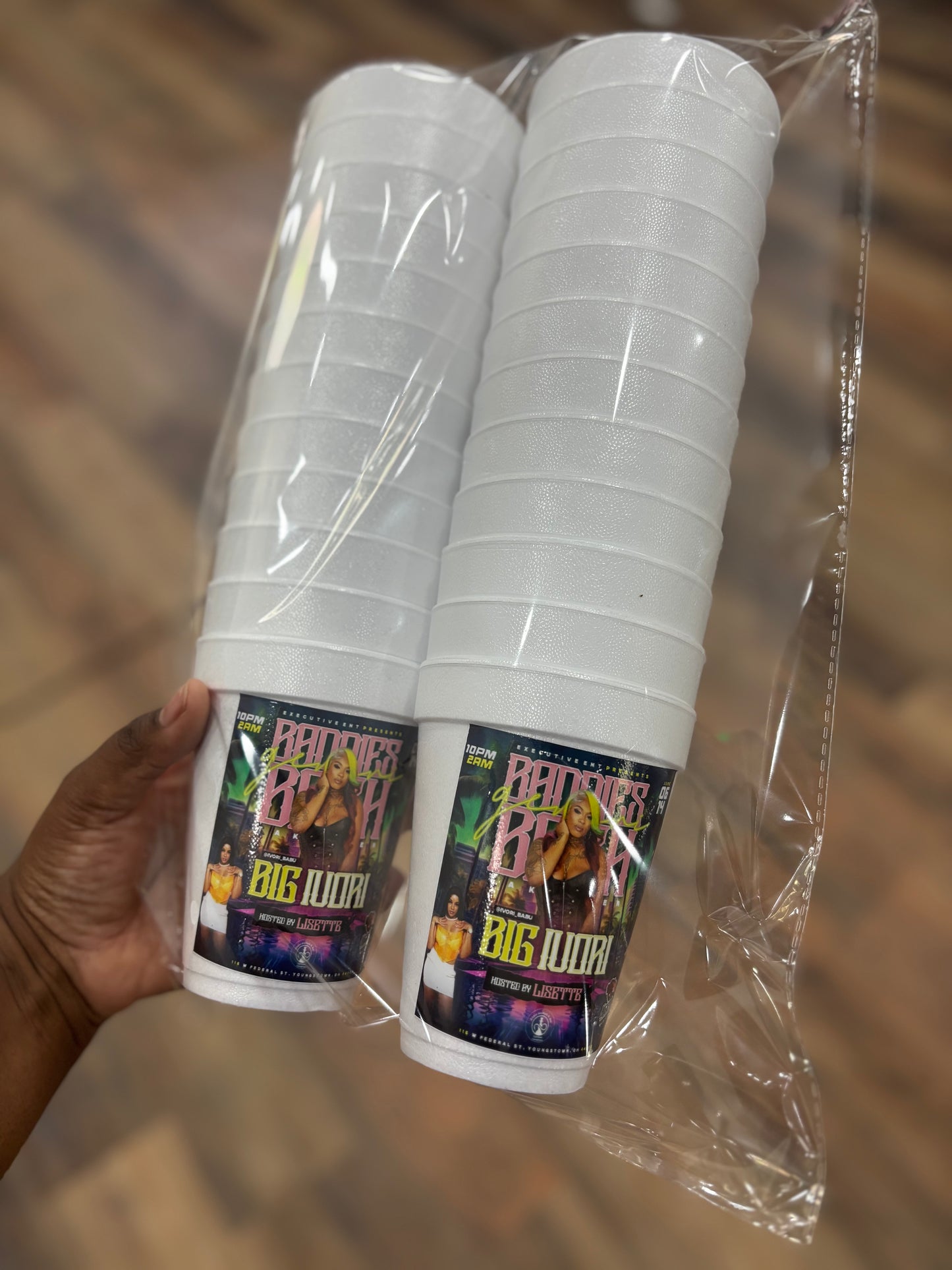 Custom Party Cups (1 Dozen Count)