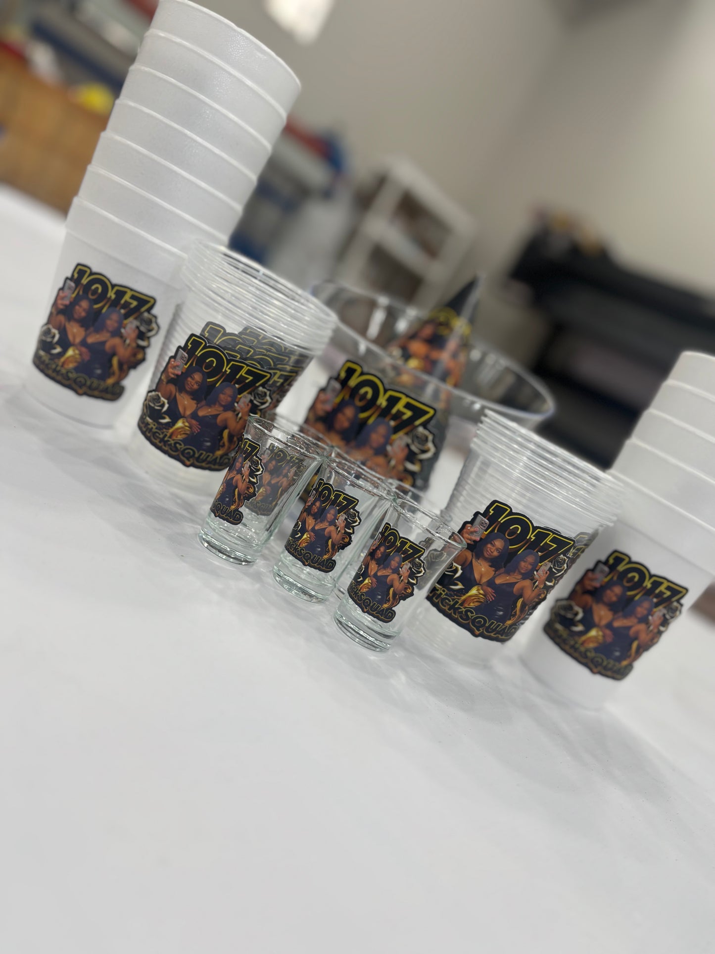 Custom Party Cups (1 Dozen Count)