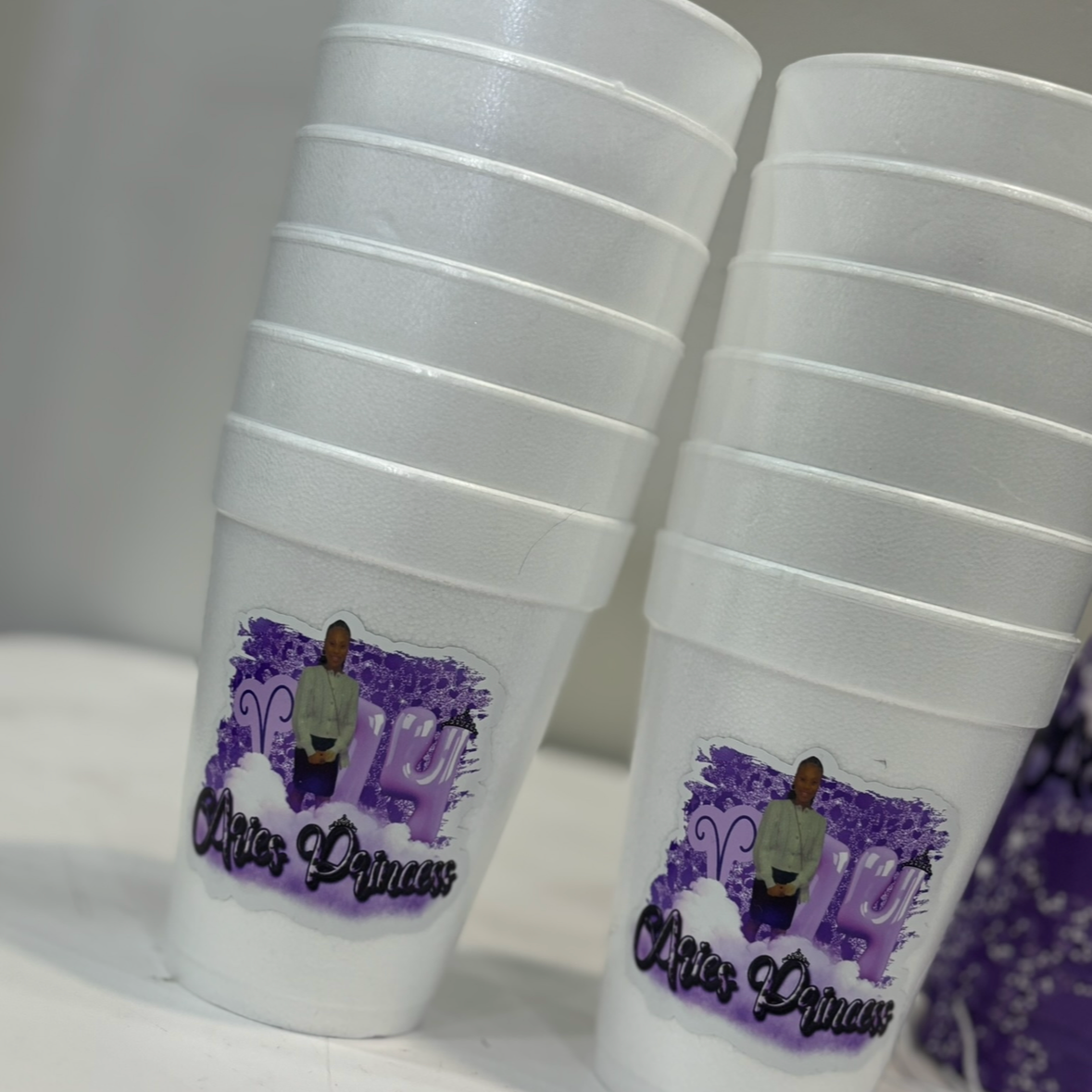 Custom Party Cups (1 Dozen Count)