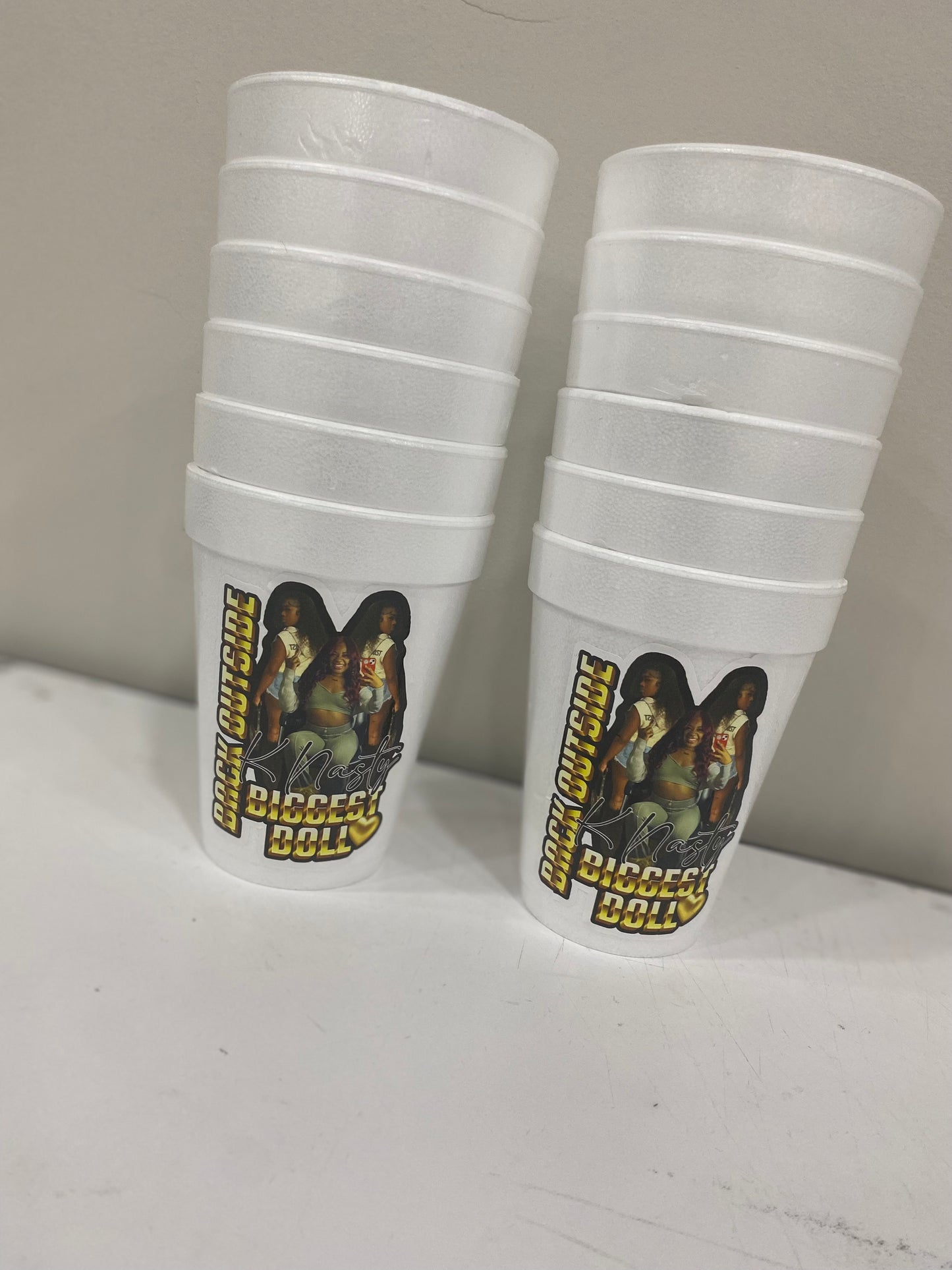 Custom Party Cups (1 Dozen Count)