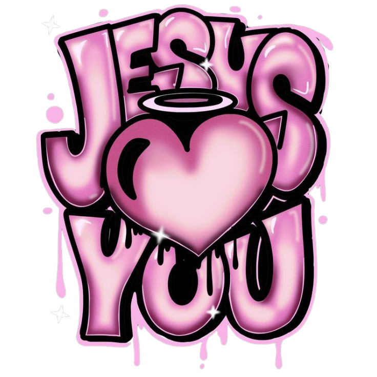 Pink Jesus Love You-41