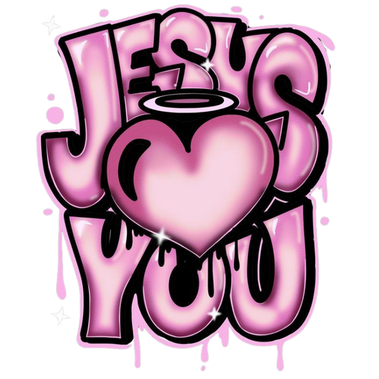 Pink Jesus Love You-41