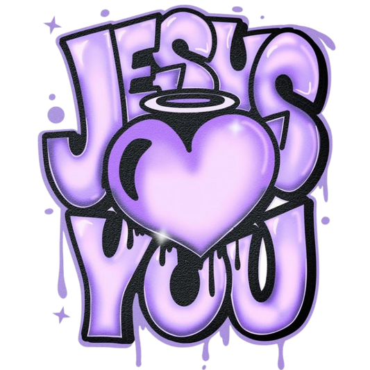 Purple Jesus Love You-46
