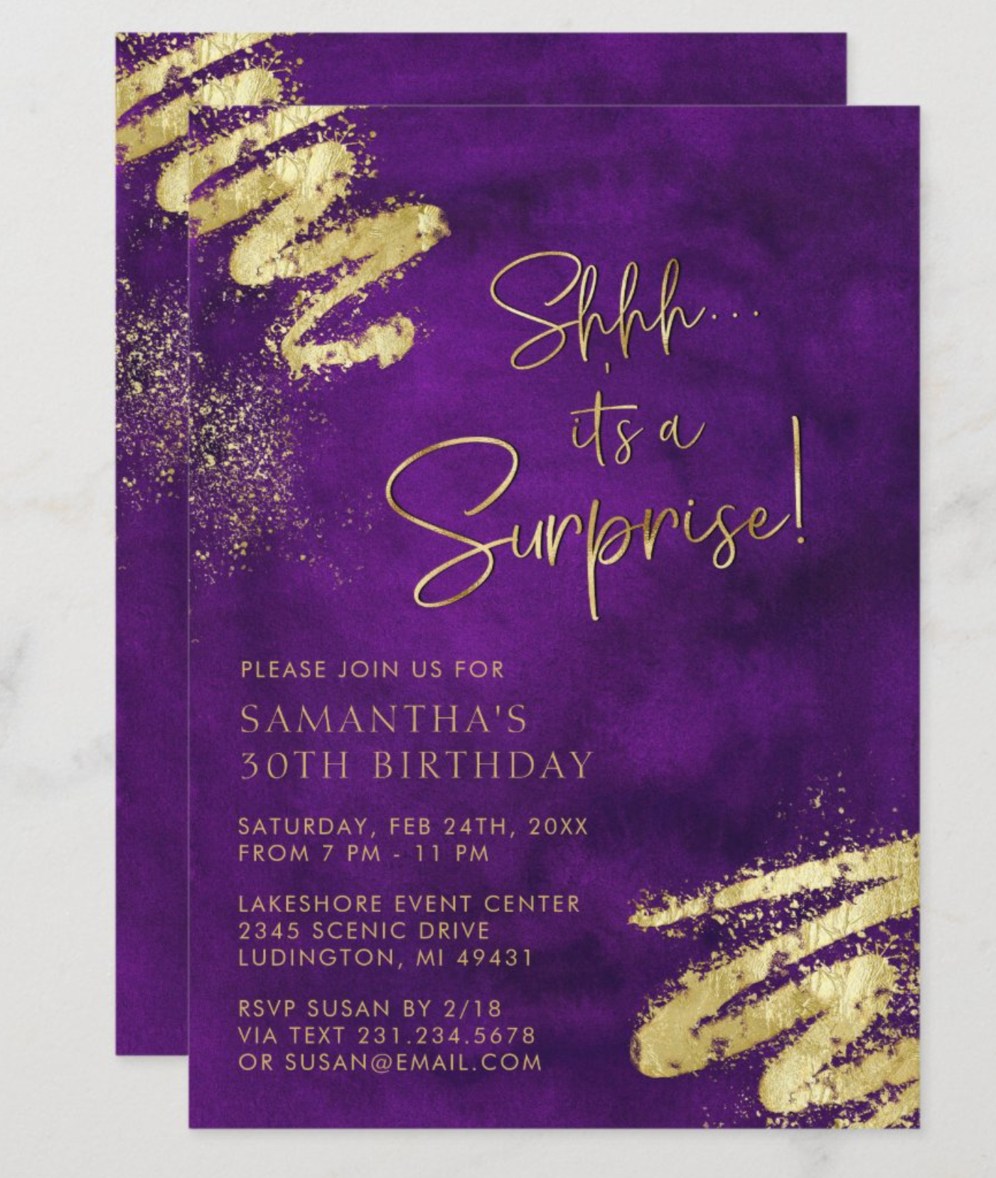 Invitations with Envelopes