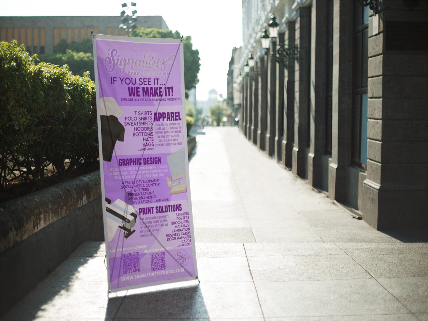 Stationary Banners